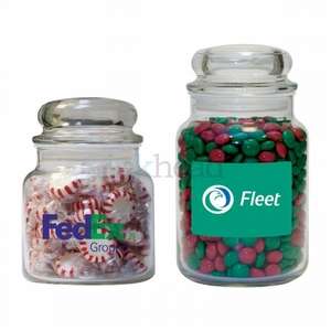 Large Apothecary Jar - Filled with Peanuts
