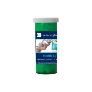 Custom Promotional Small Pill Bottle - Filled with Sugar-Free Mints