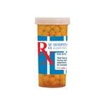 Logo Pill Containers - Large Pill Bottle - Filled with Sugar-Free Mints