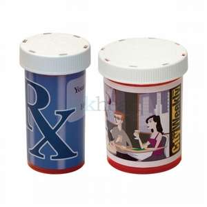 Large Pill Bottle - Filled with Chocolate Littles 