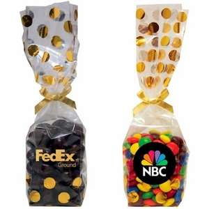 Custom Promotional Mug Stuffer Gift Bag - Filled with Chocolate Littles