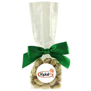 Custom Promotional Mug Stuffer Gift Bag - Filled with Pistachios