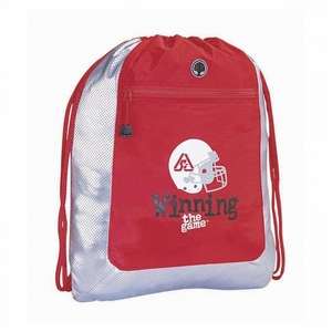 Custom Promotional Techno Bright Drawstring Bag