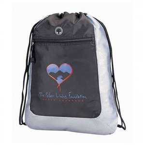 Techno Bright Drawstring Bag