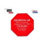 Personalized Geometric Shaped Magnets - Stop Sign Shaped Magnet