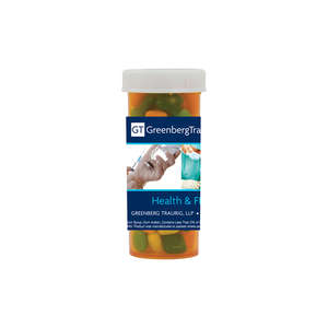 Small Pill Bottle - Filled with Chicklet Gum
