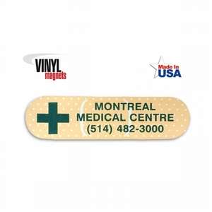 Bandaid Shaped Magnet