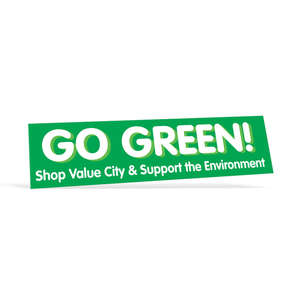 Bumper Sticker -  3" x 11-1/2"