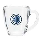 Personalized Glass Coffee Mugs - 16 oz Tapered Glass Mug
