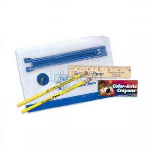 Custom Promotional Clear Translucent School Kit III