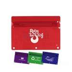 Customized School Kits - Colored Translucent Vinyl Zippered Pack