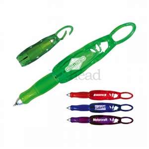 Custom Promotional Folding Carabineer Gel Pen