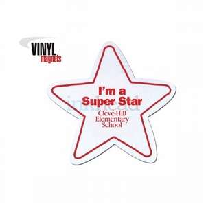 Stock Shaped Magnets - 5-Point Star 