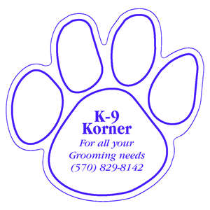 Custom Promotional Stock Shaped Magnets - Dog Paw