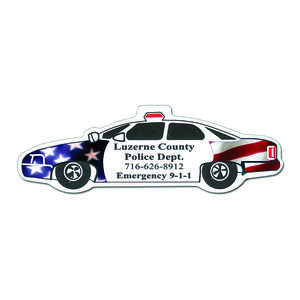 Custom Promotional Police Car Magnet 4 color