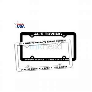 Thin Panel License Plate Frames 