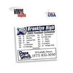 Logo Calendar &  Schedule Magnets - Schedule Magnet