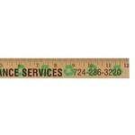 Business School & Spirit Items - Recycling Background Rulers - Clear Lacquer Finish