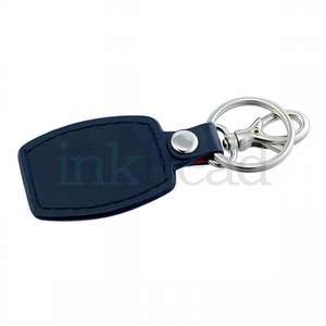 Brushed Plate Key Ring