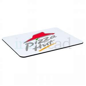 Rectangular Rubber Mouse Pad - 1/8