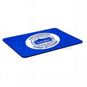 Rectangular Rubber Mouse Pad - 1/8