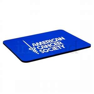 Rectangular Rubber Mouse Pad - 1/4