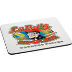 Promotional Soft Surface/Fabric Mouse Pads - Rectangular Rubber Mouse Pad - 1/4"