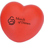 Personalized Educational & Healthcare Stress Balls - Heart Stress Reliever