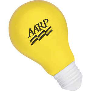 Custom Promotional Light Bulb Stress Reliever