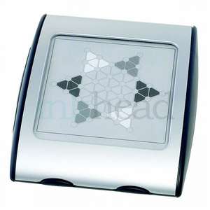 Magnetic 7-In-1 Travel Game Set - Silver 