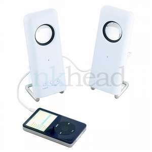 Rhapsody Stereo Speakers - White 