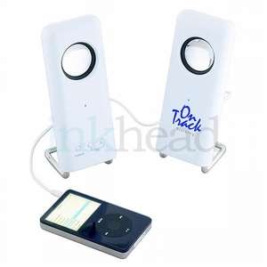 Rhapsody Stereo Speakers - White 