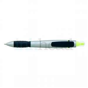 Dual-Tip Grip Pen-Highlighter