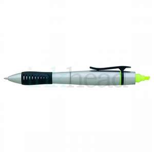 Dual-Tip Grip Pen-Highlighter