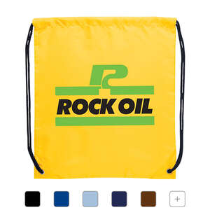 Custom Promotional Oriole Drawstring Backpack