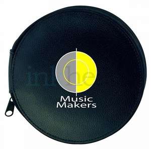 Leather CD Holder - Black