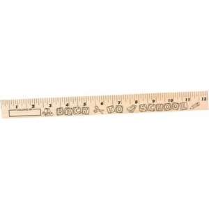 Custom Promotional Back-to-School "U" Color Ruler