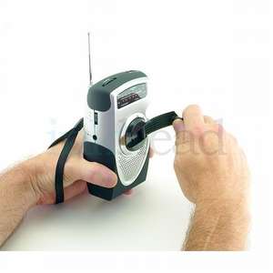 Dual-Powered AM/FM Weather Band Radio 