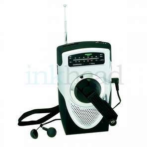 Dual-Powered AM/FM Weather Band Radio 