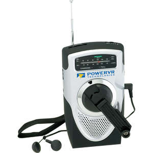 Custom Promotional Dual-Powered AM/FM Weather Band Radio