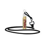 Personalized Travel & Personal Care Items - Standard Lip Balm White Tube SPF 15 and Hook Cap with Lanyard