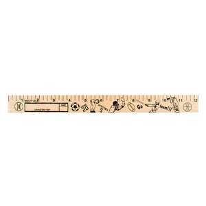 Custom Promotional Sports "U" Color Ruler