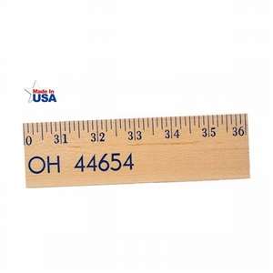 Extra Strength Yardstick - Natural Finish 