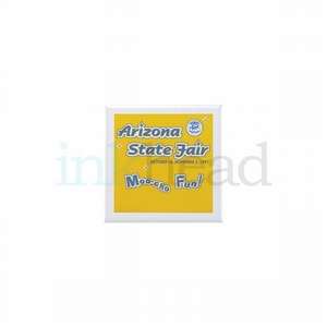 Custom Promotional 4.25" Square Tile Coaster with Cork Back
