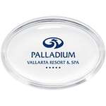 Custom Desktop & Office Items - Oval Paperweight