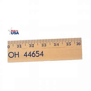 Custom Promotional Extra Strength Yardstick - Lacquer Finish