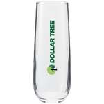 Customized Glass & Stemware - 8.5 oz Vina Stemless Flute