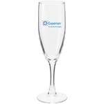 Imprinted Glass & Stemware - 6 oz Nuance Flute