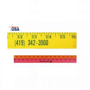 Fluorescent Finish Yardstick
