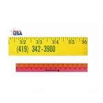 Promotional Promotional Products - Fluorescent Finish Yardstick